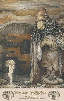 Vor der Trollhöhle - Notizbuch (Trolle und Goblins): Notebook, Fantasy, Fantasie, Fee, Märchen, Saga, Sage, nordisch, Elfen, verzaubert, Zauber, ... Erwachsene, Geschenkbuch, Geschenk