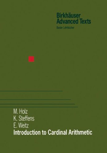 Introduction to Cardinal Arithmetic (Modern Birkhäuser Classics)
