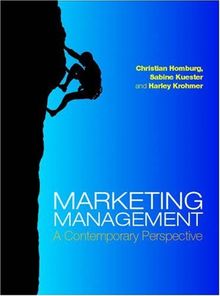 Marketing Management: A Contemporary Perspective