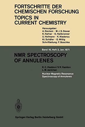Nmr Spectroscopy of Annulenes (Topics in Current Chemistry, 16/2)