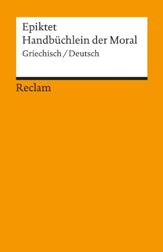 Handbüchlein der Moral - Epiktet Taschenbuch