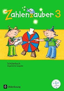 Zahlenzauber - Allgemeine Ausgabe - Neubearbeitung 2016 / 3. Schuljahr - Schülerbuch mit Kartonbeilagen