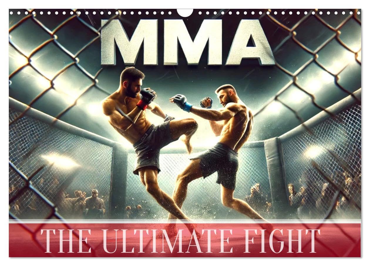 MMA UK - The ultimate fight (Wall Calendar 2026 DIN A3 landscape), CALVENDO 12 Month Wall Calendar: Experience the power and intensity of MMA