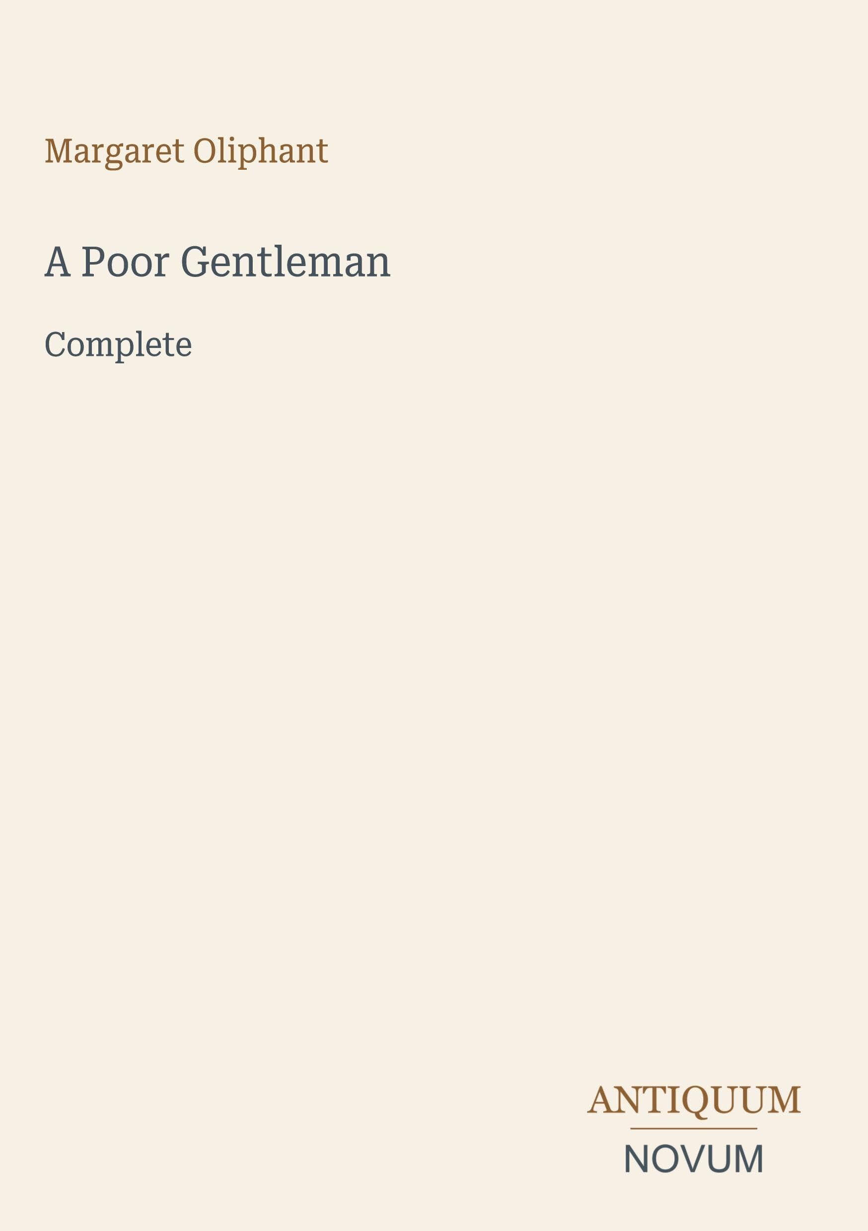 A Poor Gentleman