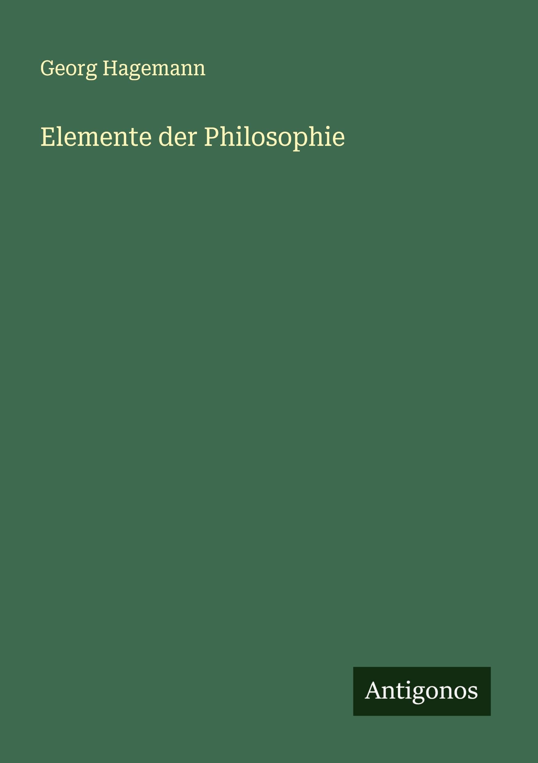 Elemente der Philosophie