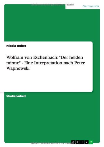 Wolfram von Eschenbach: Der helden minne - Eine Interpretation nach Peter Wapnewski