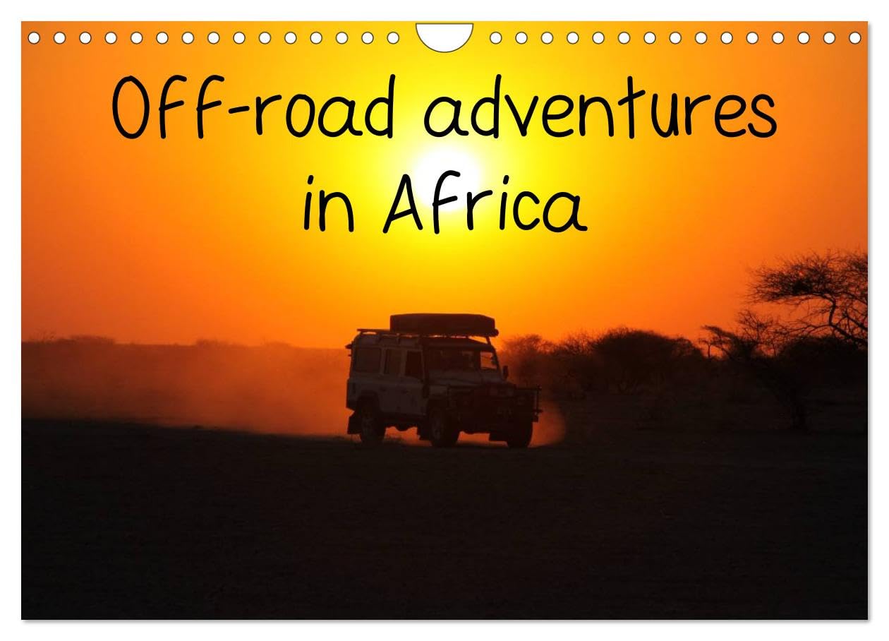 Off-road adventures in Africa (Wall Calendar 2026 DIN A4 landscape), CALVENDO 12 Month Wall Calendar: Travelling in a Land Rover Defender