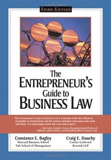 The Entrepreneur's Guide to Business Law