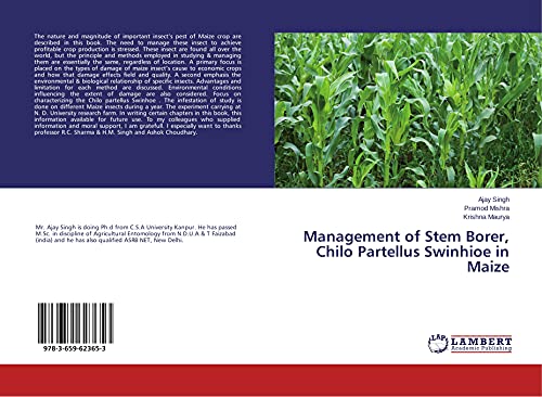 Management of Stem Borer, Chilo Partellus Swinhioe in Maize