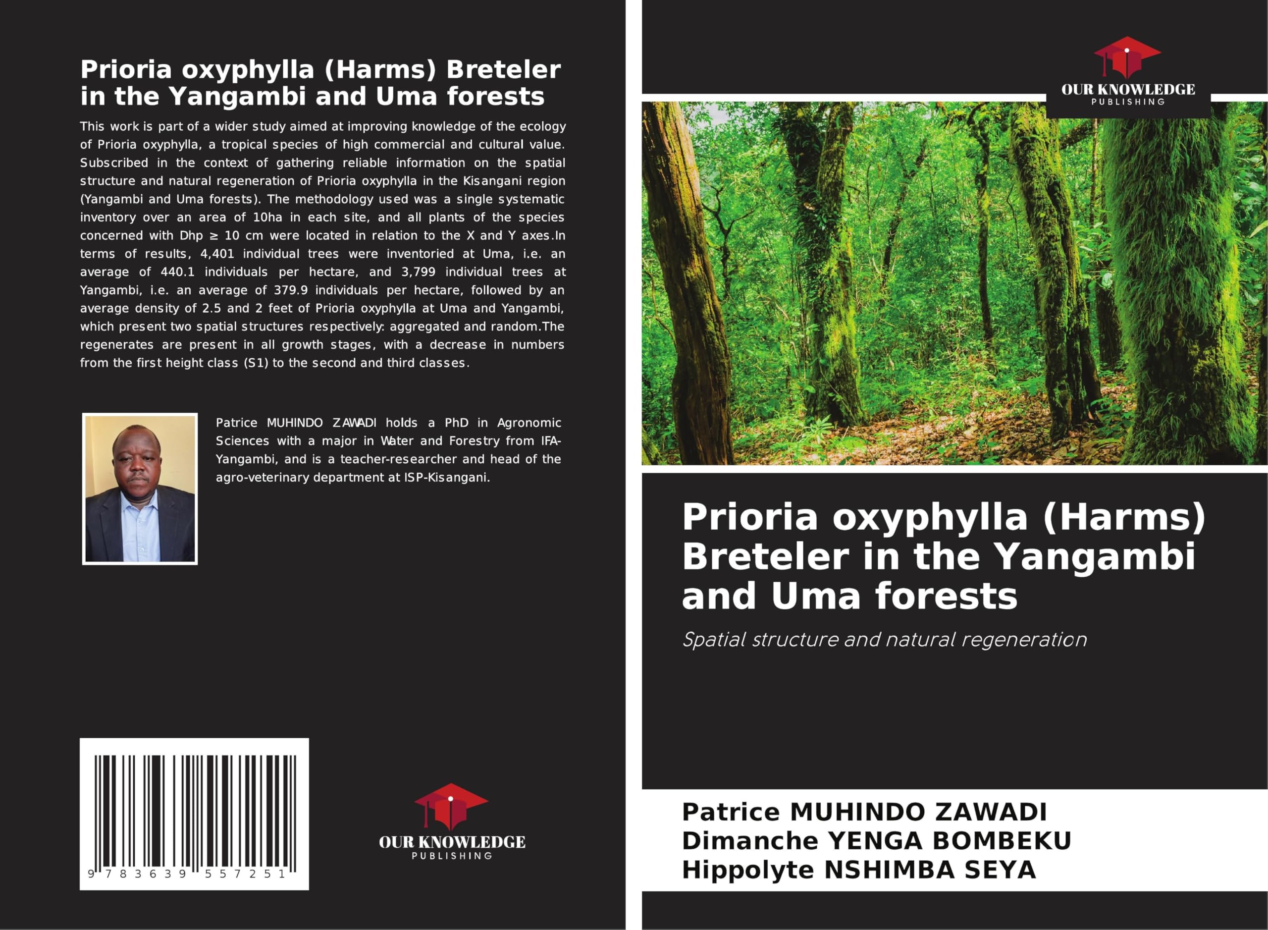 Prioria oxyphylla (Harms) Breteler in the Yangambi and Uma forests: Spatial structure and natural regeneration