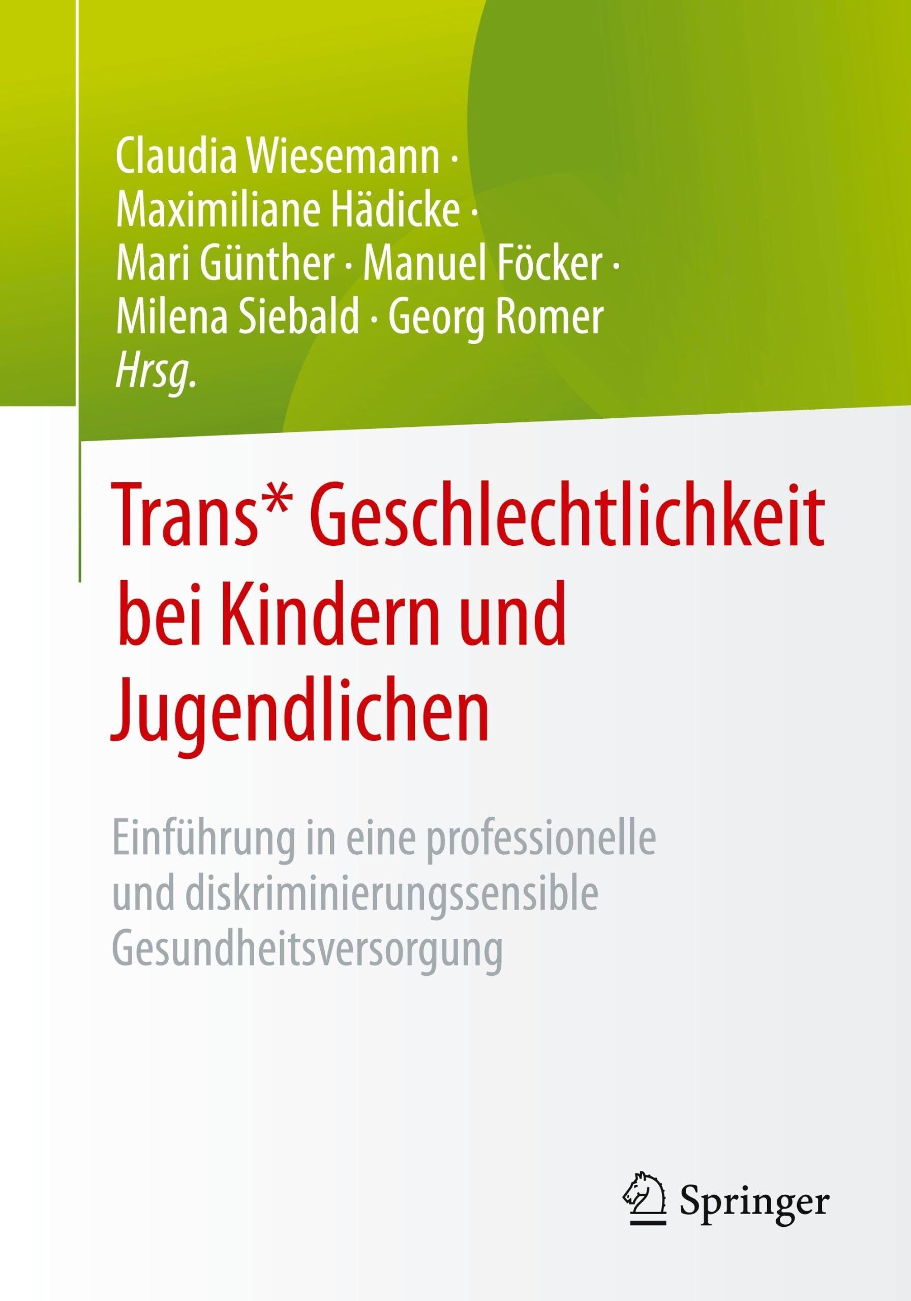 Trans* Geschlechtlichkeit bei Kindern und Jugendlichen