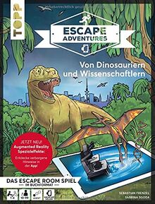 Escape Adventures AR – Augmented Reality. Von Dinosauriern und Wissenschaftlern: Das ultimative Escape-Room-Erlebnis mit spannenden ... im Buchformat für 1 bis 4 Spieler)