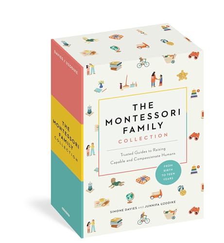 Simone Davies The Montessori Family Collection (Boxed Set), Trusted Guides To Raising Capable And Compassionate Humans (The Parents' Guide To Montessori)