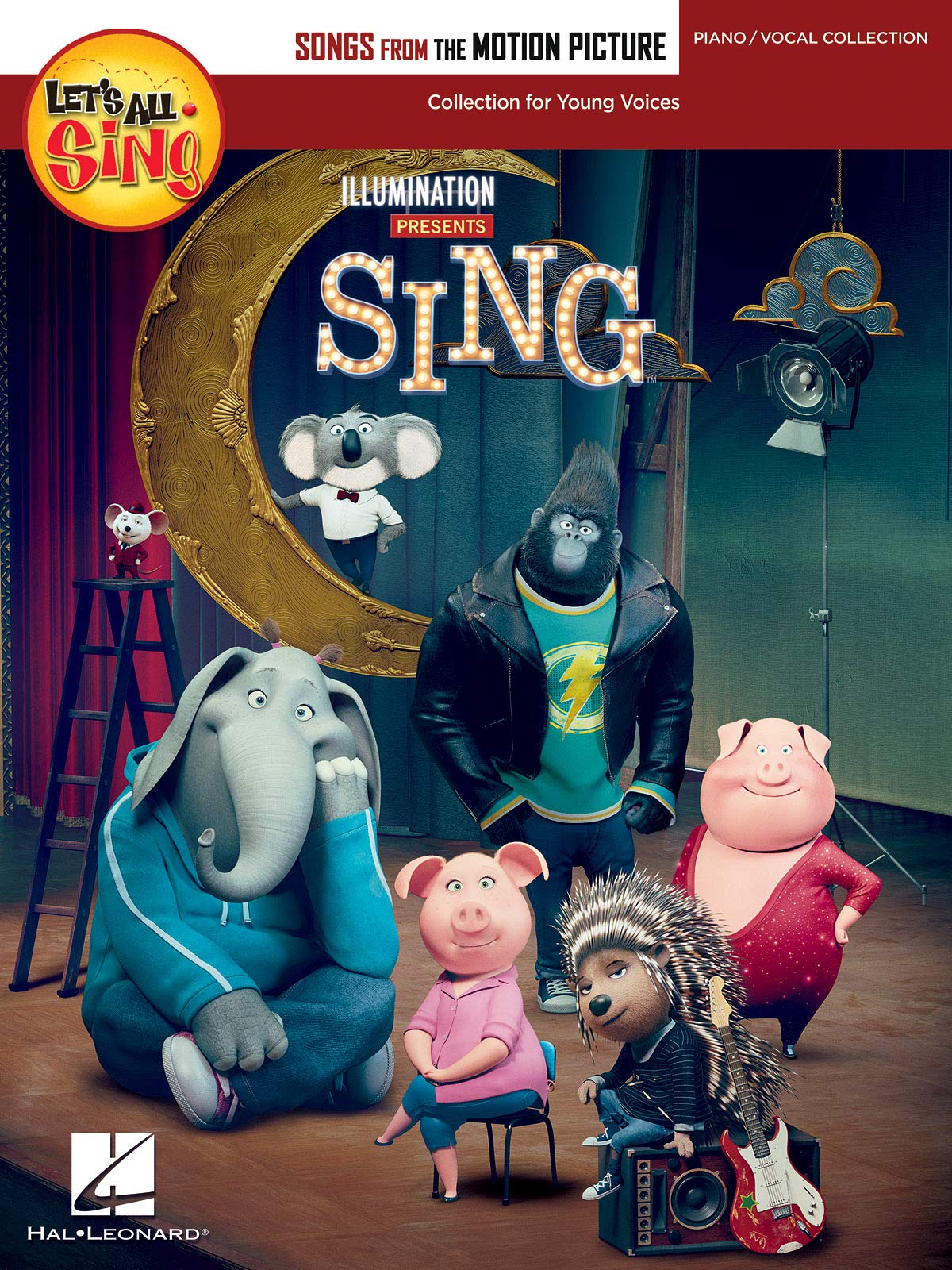 unbekannt Let's All Sing Songs From The Motion Picture Sing, Collection For Young Voices