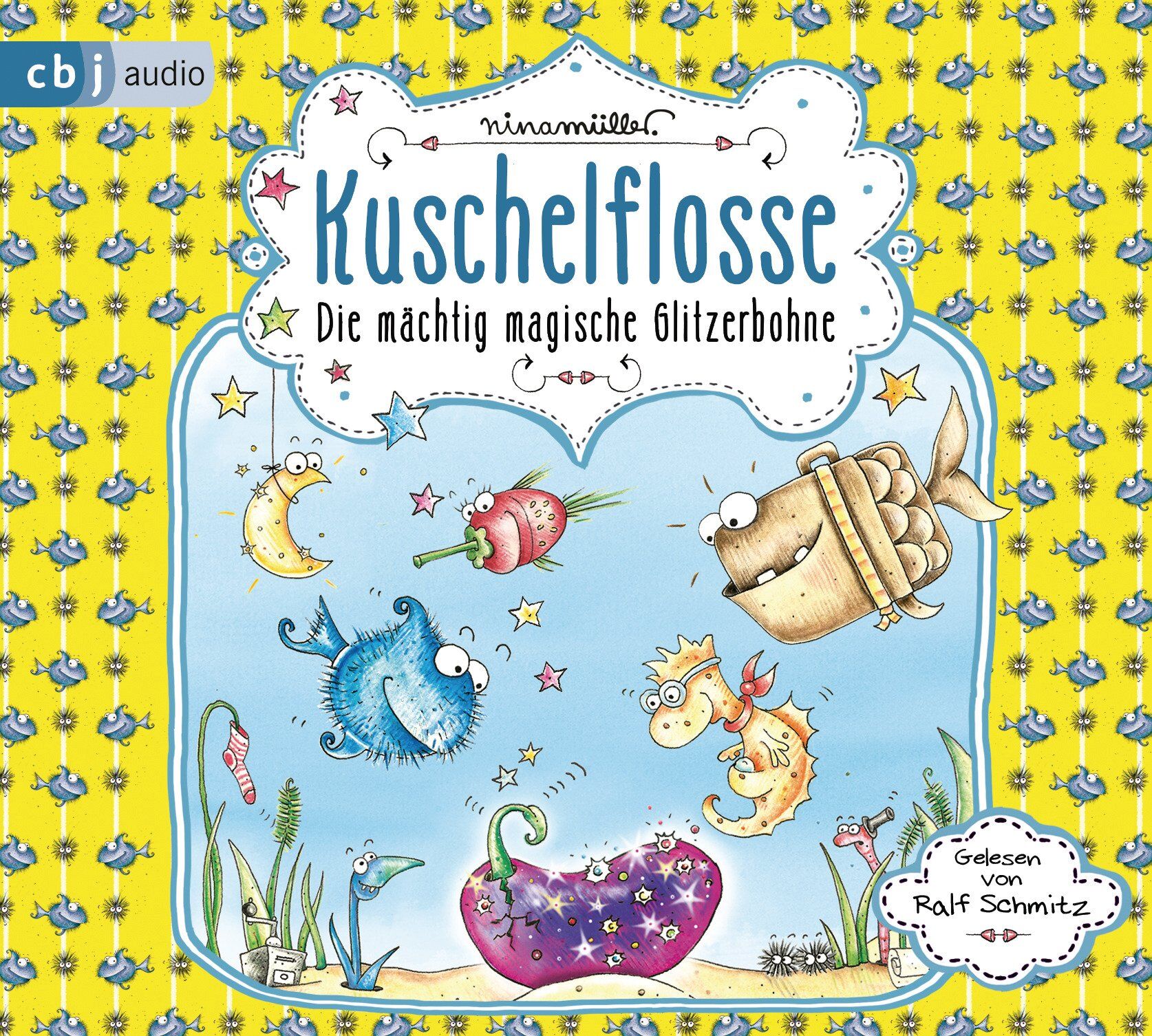 Kuschelflosse - 4 - Die mächtig magische Glitzerbohne - Nina Müller (Hörbuch)