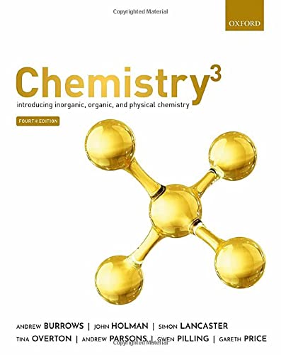 Andrew Burrows Chemistry3, Introducing Inorganic, Organic And Physical Chemistry