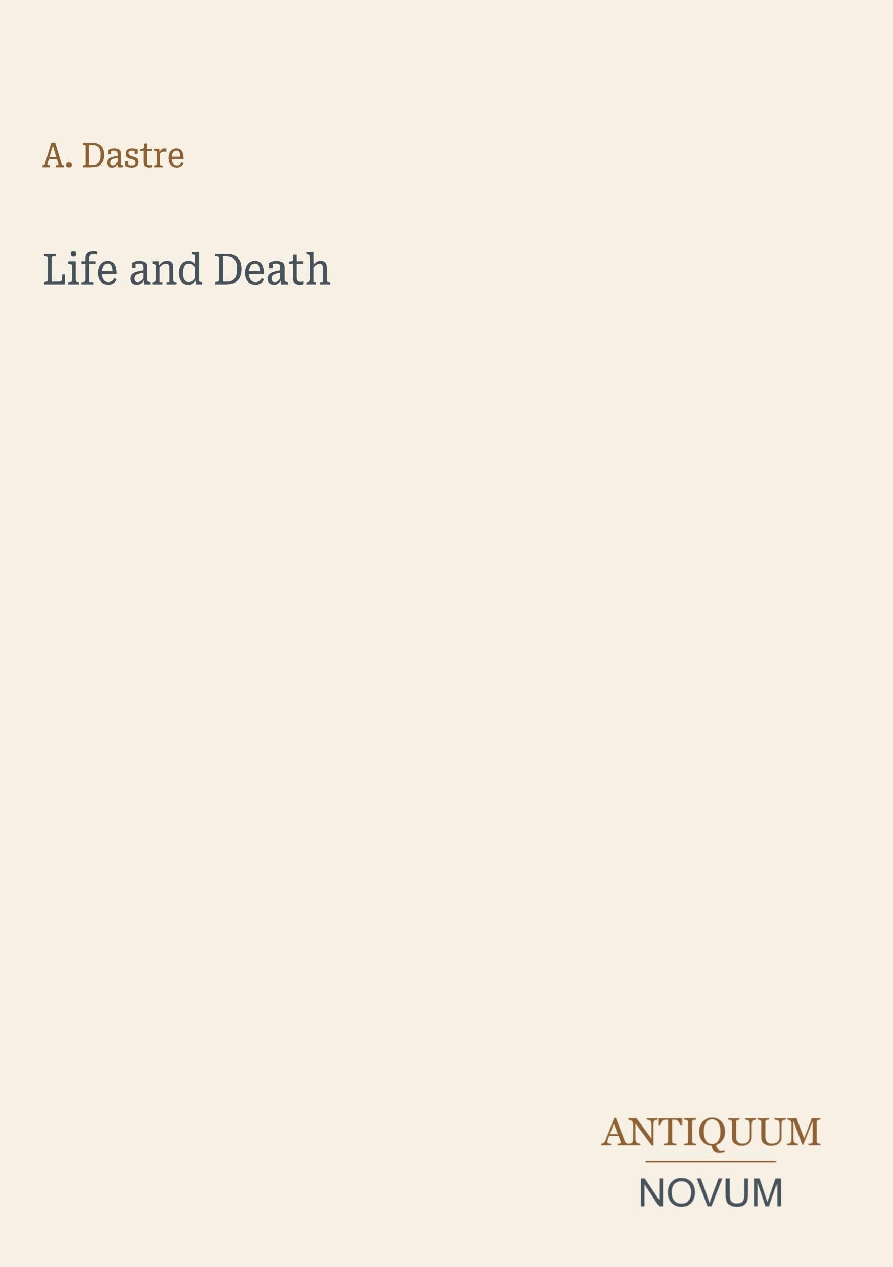 Life and Death