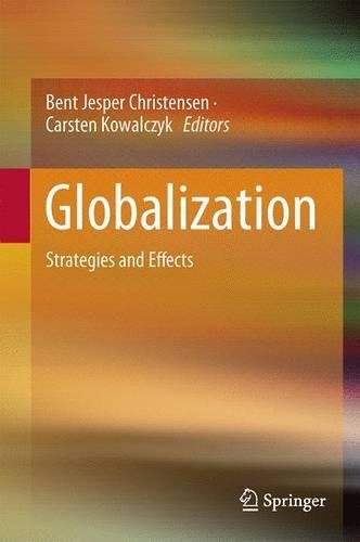 Globalization: Strategies and Effects