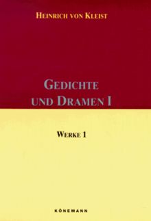 Werke 1. Gedichte und Dramen 1