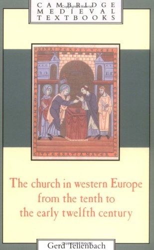 Church in Western Europe (Cambridge Medieval Textbooks)