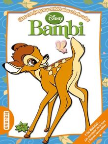 Bambi: Libro con juegos y actividades a todo color (Multieducativos Disney)