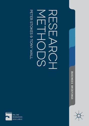 Research Methods (Palgrave Business Briefing)