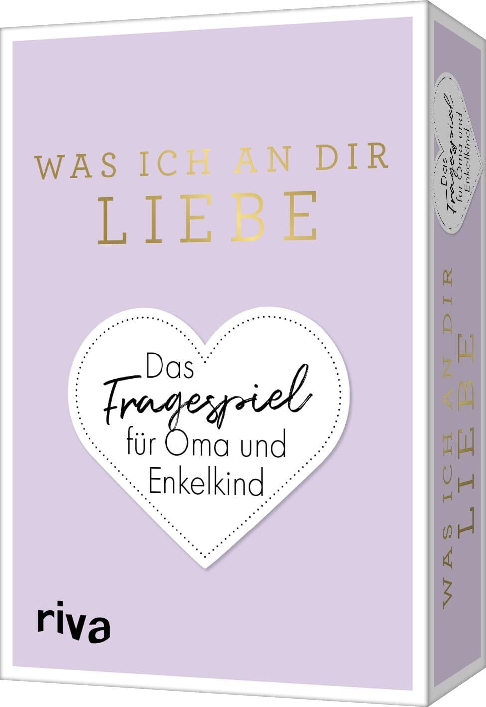 Was ich an dir liebe - Das Fragespiel für Oma und Enkelkind