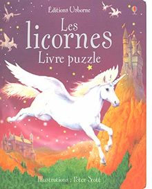 Les licornes : livres puzzle