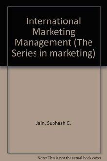 International Marketing Management (Series in Marketing)