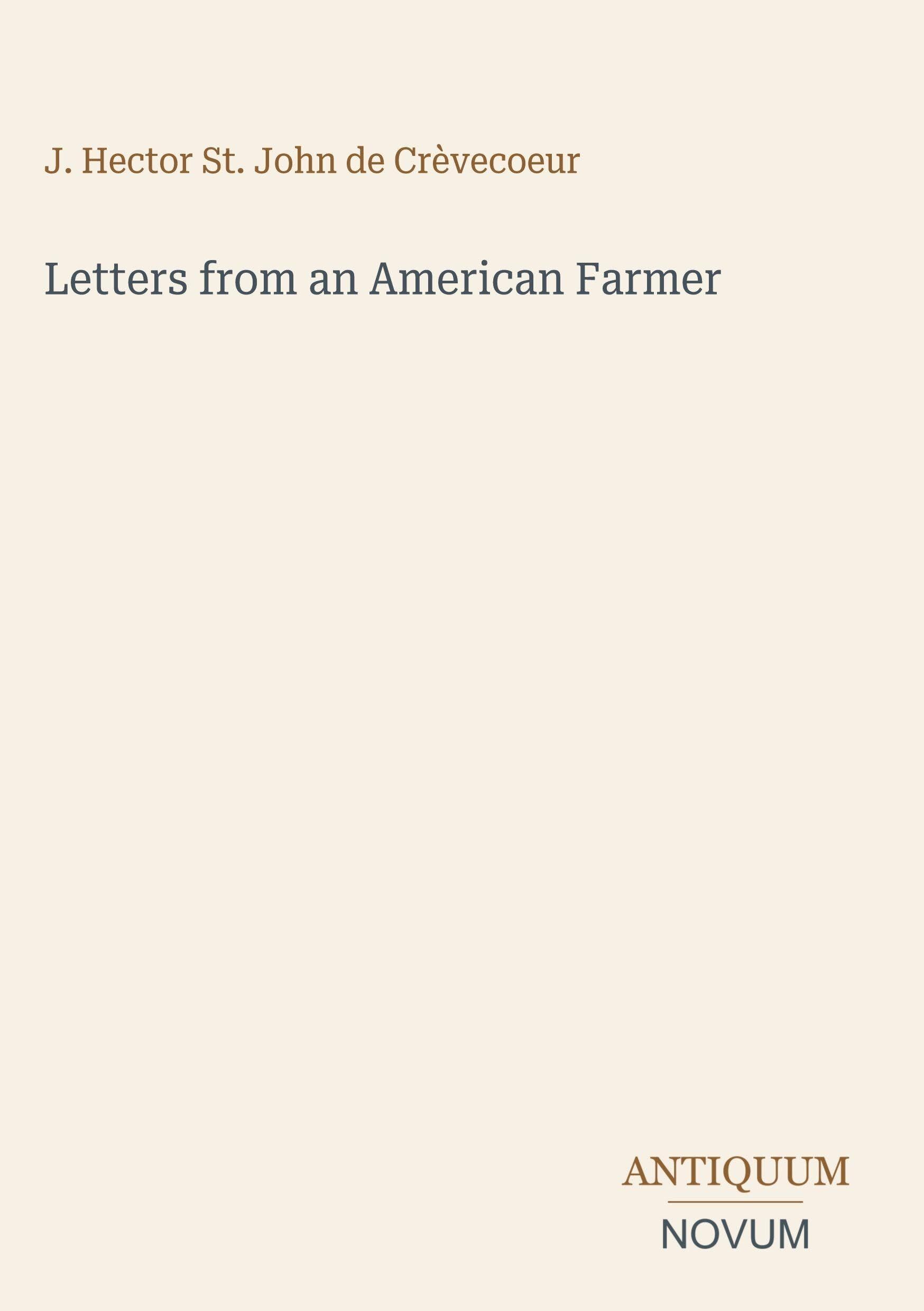 Letters from an American Farmer