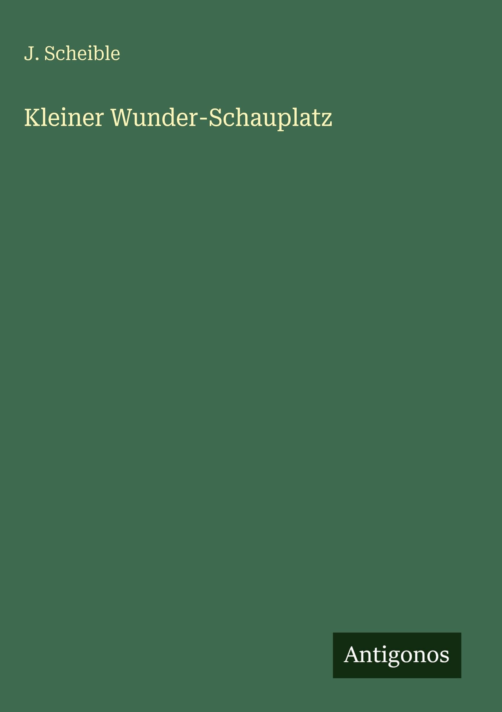 Kleiner Wunder-Schauplatz