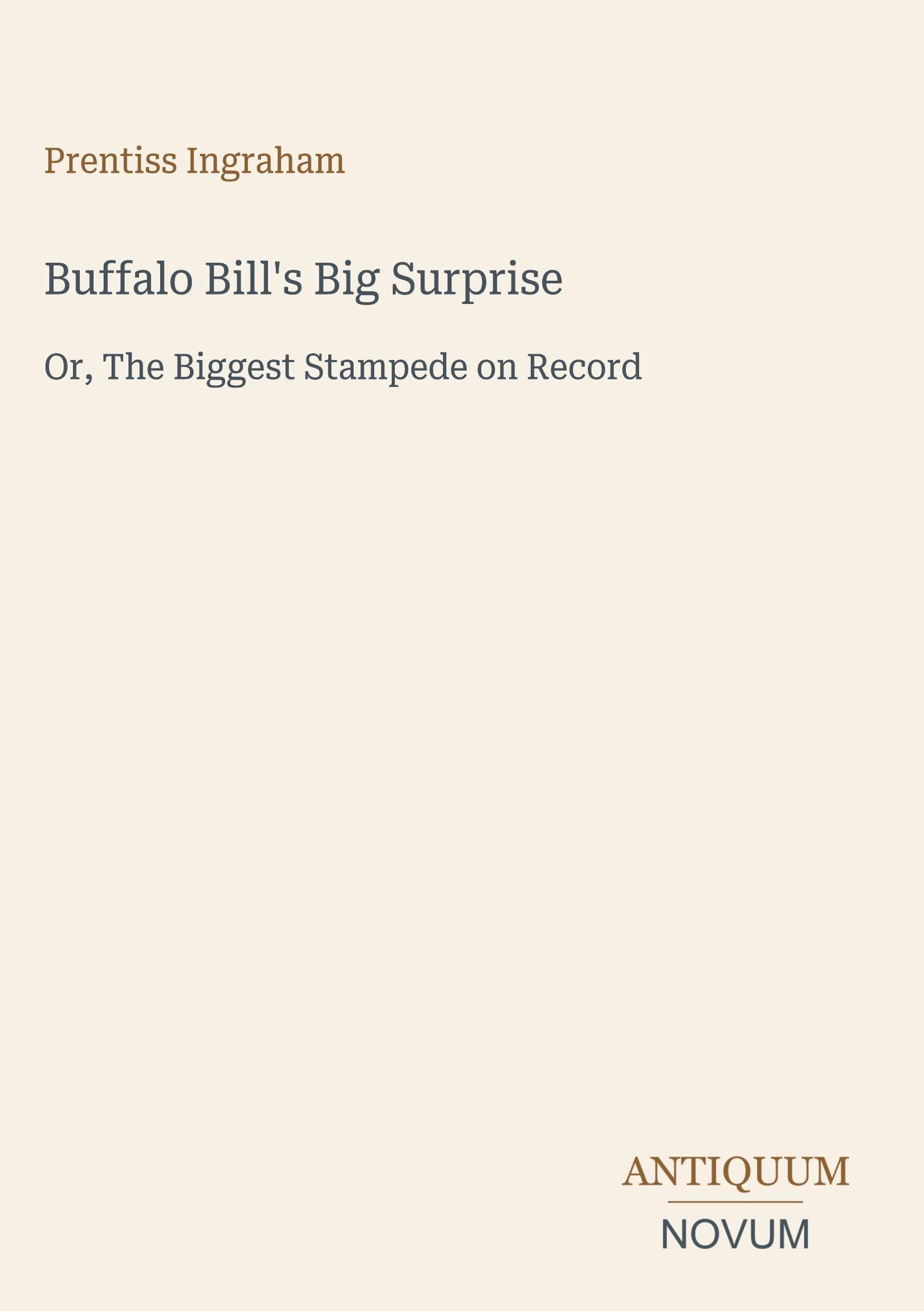 Buffalo Bill's Big Surprise