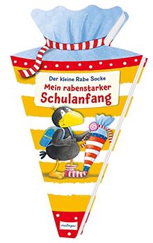 Der kleine Rabe Socke: Mein rabenstarker Schulanfang: Kreatives Übungsheft, Geschenk zur Einschulung