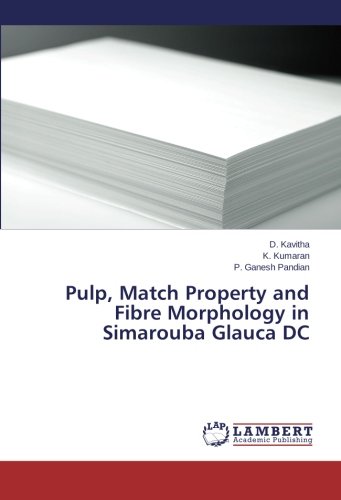 Pulp, Match Property and Fibre Morphology in Simarouba Glauca DC