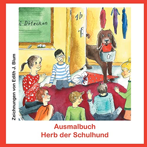 Herb der Schulhund: Ausmalbuch