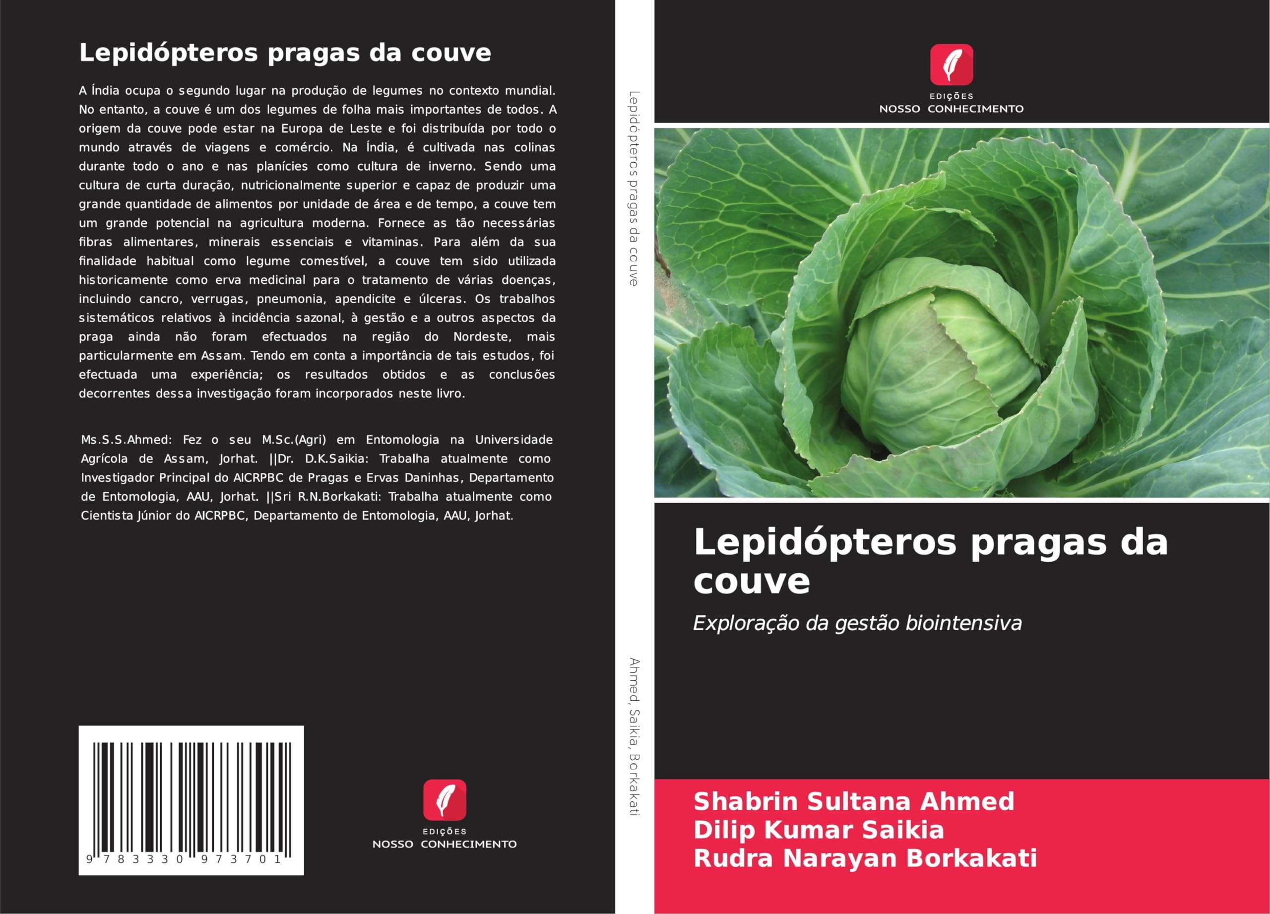 Lepidópteros pragas da couve: Exploração da gestão biointensiva