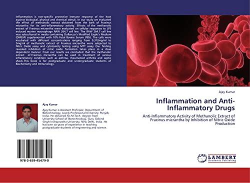 Inflammation and Anti-Inflammatory Drugs: Anti-Inflammatory Activity of Methanolic Extract of Fraxinus micrantha by Inhibition of Nitric Oxide Production
