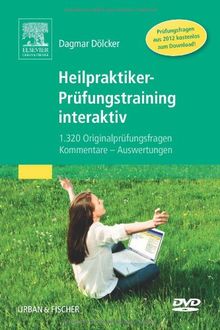 Heilpraktiker-Prüfungstraining interaktiv DVD: 1320 Fragen-Kommentare-Auswertungen