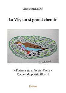 La vie, un si grand chemin : « Ecrire, c’est crier en silence » : Recueil de poésie illustré