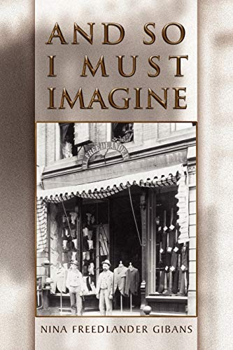 AND SO I MUST IMAGINE