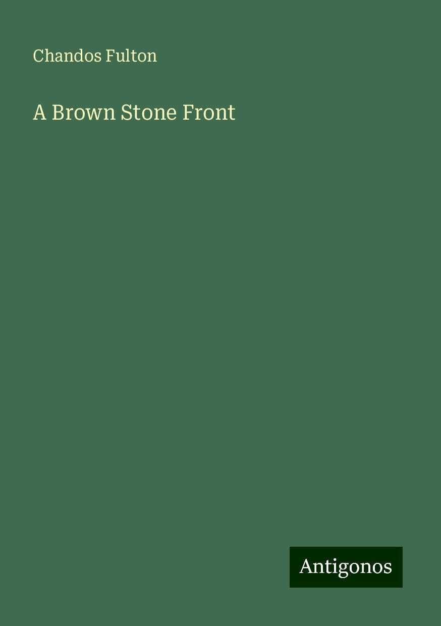 A Brown Stone Front