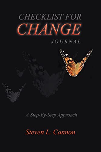 CHECKLIST FOR CHANGE JOURNAL: A step-by-step approach: 20 STEPS ON HOW TO CHANGE