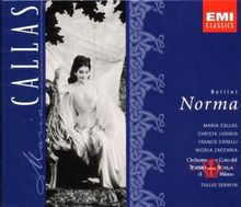 Bellini: Norma (Gesamtaufnahme(ital.),Aufnahme Mailand 1960)