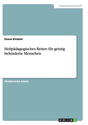 Heilpädagogisches Reiten für geistig behinderte Menschen