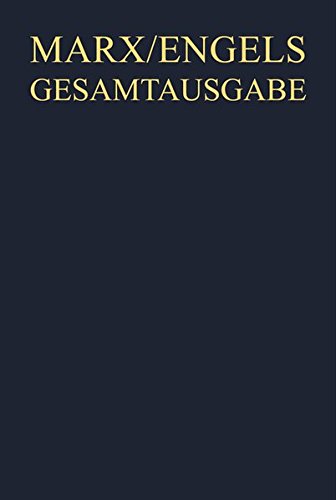 Karl Marx / Friedrich Engels Gesamtausgabe (MEGA): Karl Marx / Friedrich Engels: Briefwechsel, September 1853 bis März 1856