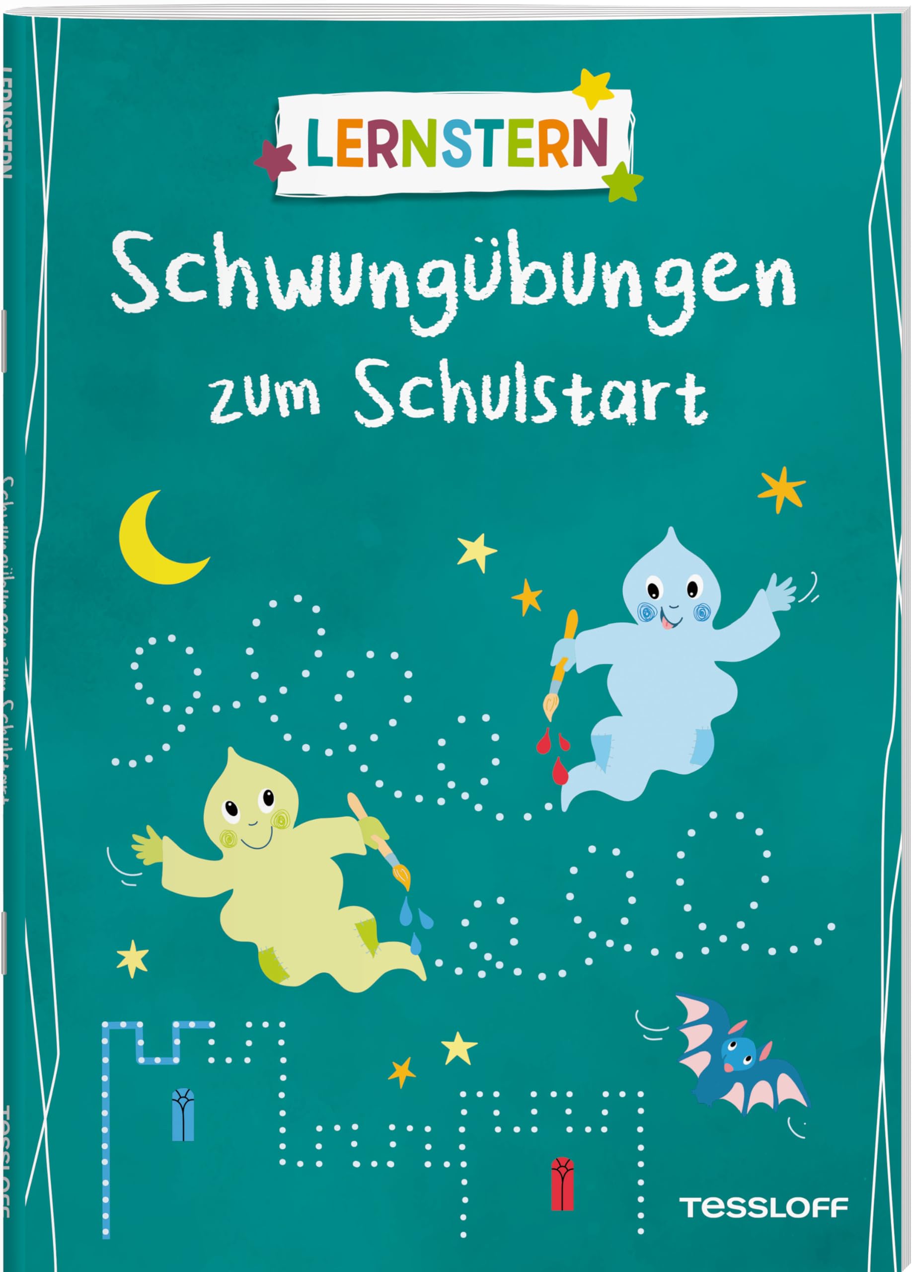 LERNSTERN. Schwungübungen zum Schulstart | Feinmotorik | Auge-Hand-Koordination | Stifthaltung | Für Kinder ab 6 Jahren: Spielerische Vorbereitung auf das Schreiben