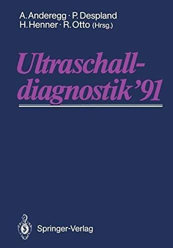 Ultraschalldiagnostik '91: Drei-Länder-Treffen Lausanne