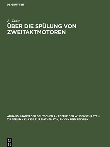 Über die Spülung von Zweitaktmotoren: Mitteilungen der Sektion für Maschinenbau