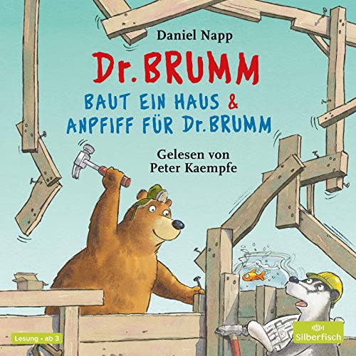 Dr Brumm baut ein Haus   Anpfiff für Dr Brumm 1 Audio-CD - Daniel Napp (Hörbuch)