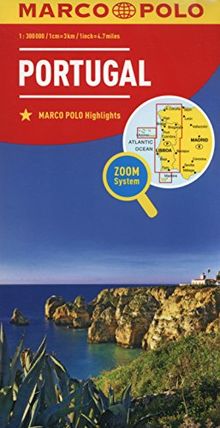 MARCO POLO Länderkarte Portugal 1:300 000 (MARCO POLO Länderkarten)